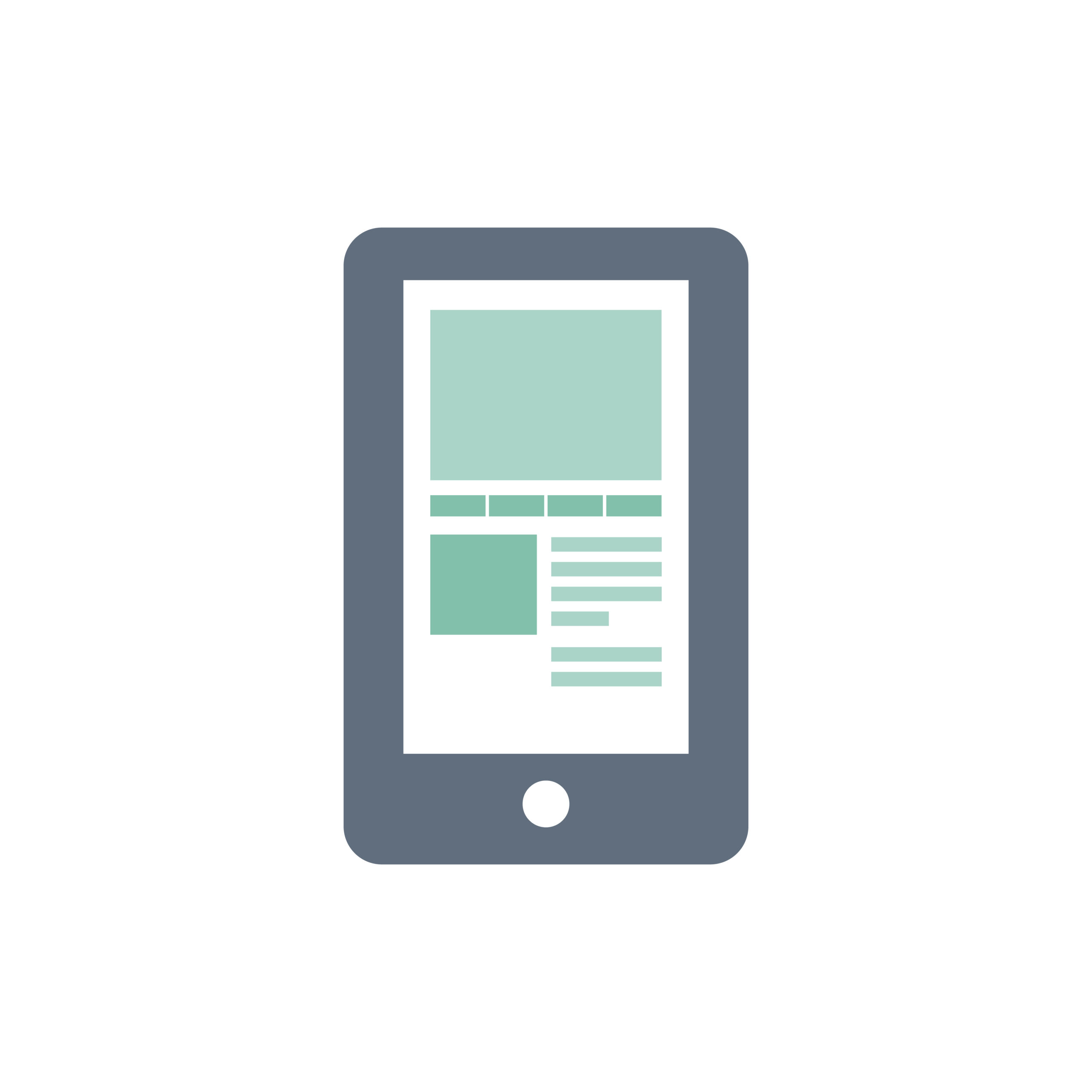 Illustration of mobile